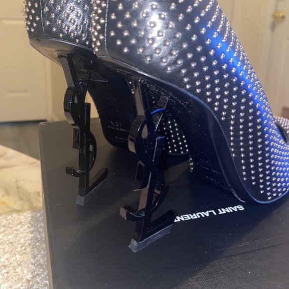 Yves Saint Laurent Studded Opyum Pumps #592627 ORRVV - Picture 5 of 11